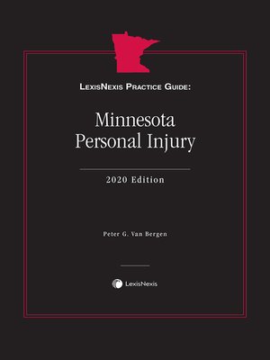 cover image of LexisNexis Practice Guide: Minnesota Personal Injury